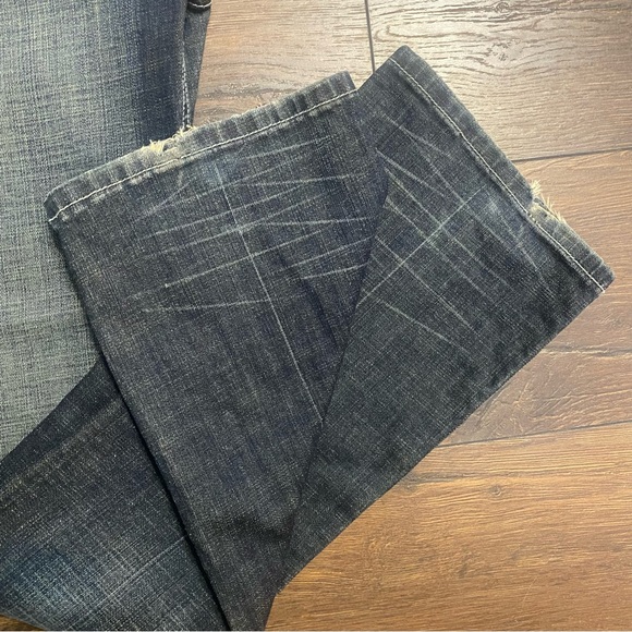 Rock and Roll cowgirl mid rise dark denim 30x34 jeans - Picture 9 of 9